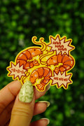 Shrimp Hahaha Sticker