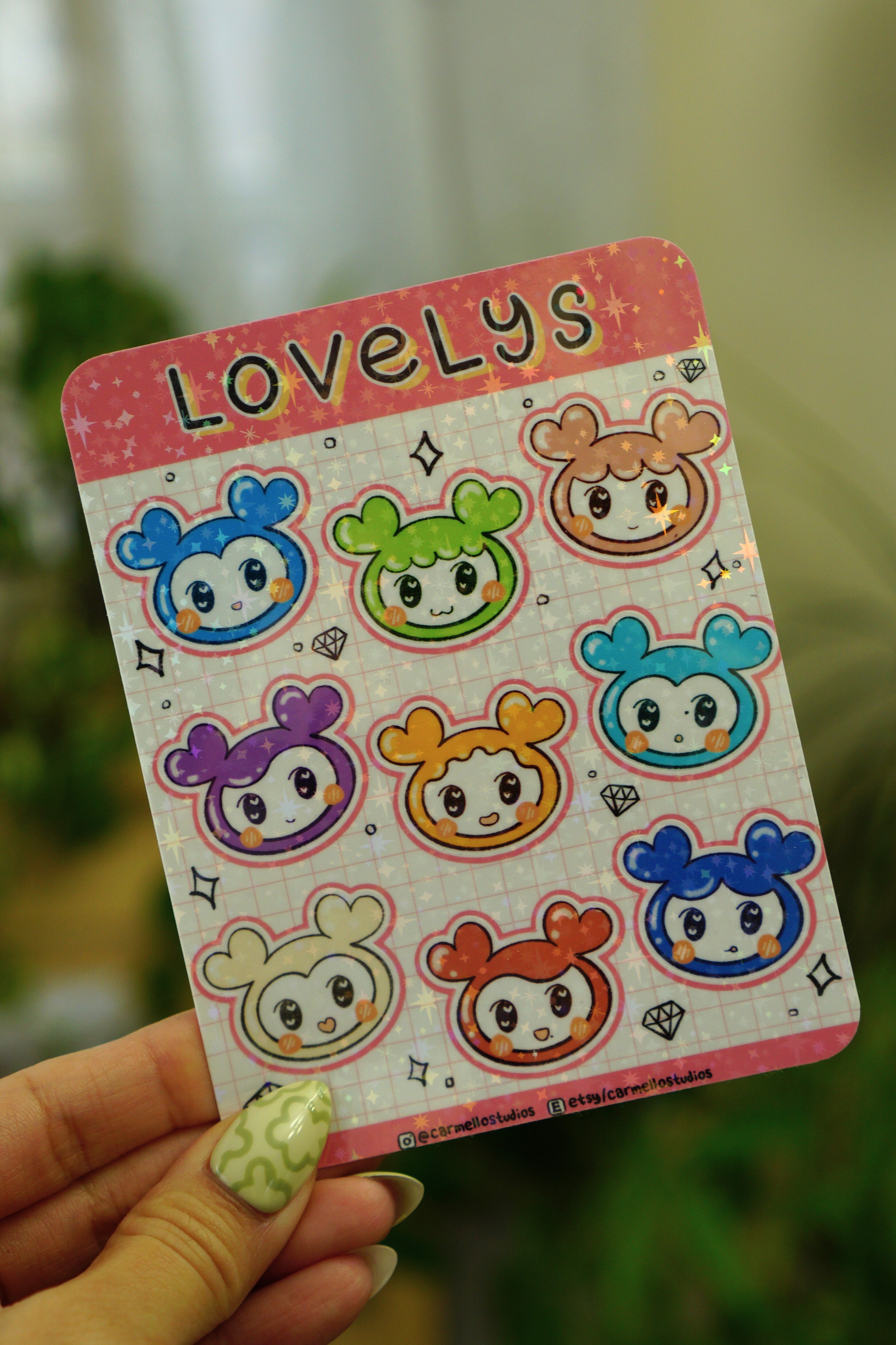 LOVELYS Sticker Sheet
