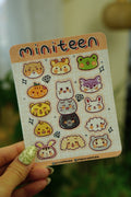 MINITEEN Sticker Sheet
