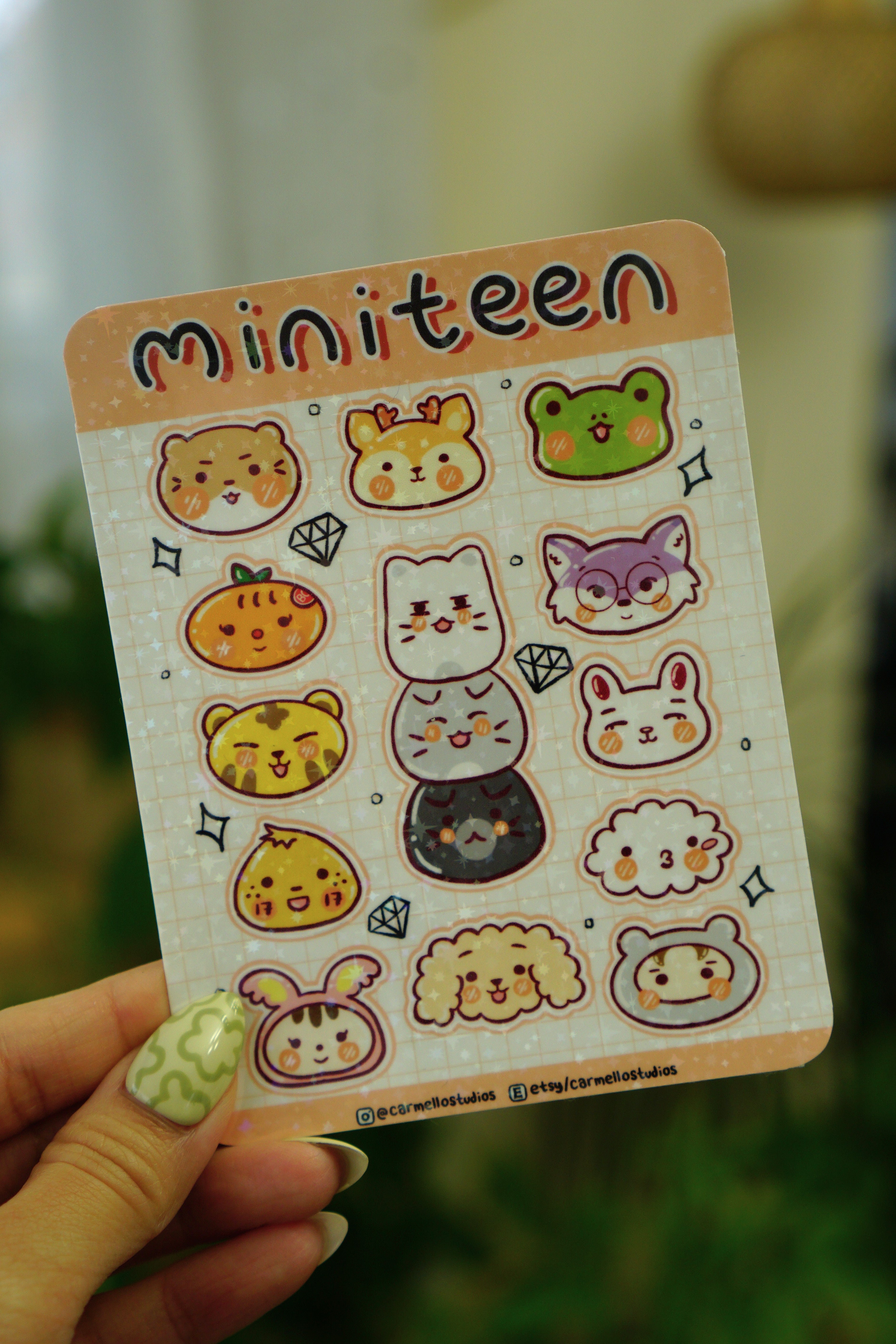 MINITEEN Sticker Sheet