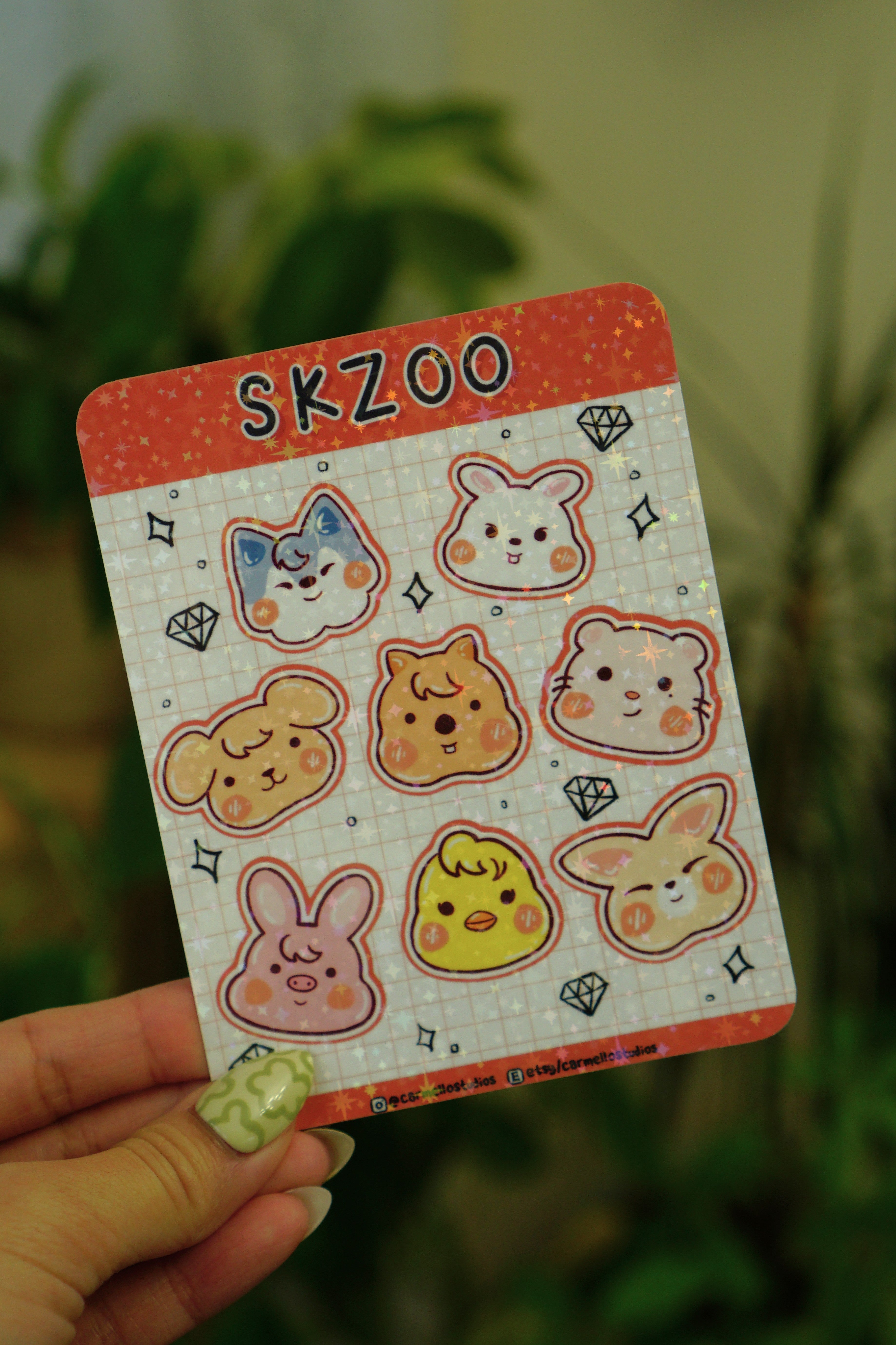 SKZOO Sticker Sheet