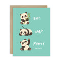 Eat Nap Party Panda