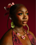 #6."Femme NOIR" by Cynthia Abalo Original 16x20'' (mounted)