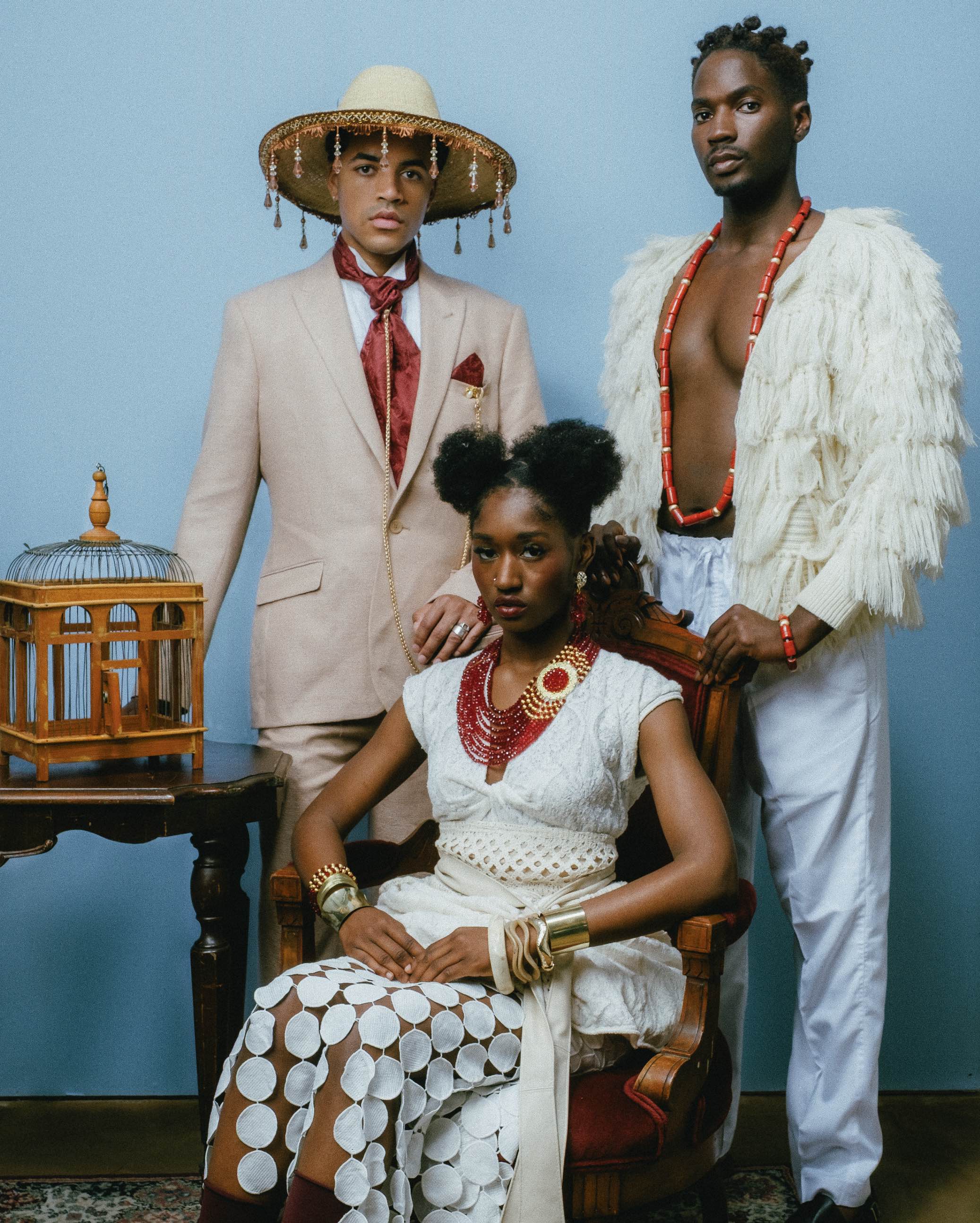 #2. "Fly to Your Heart" by Hakeem Martins Original 32x40'' (mounted)