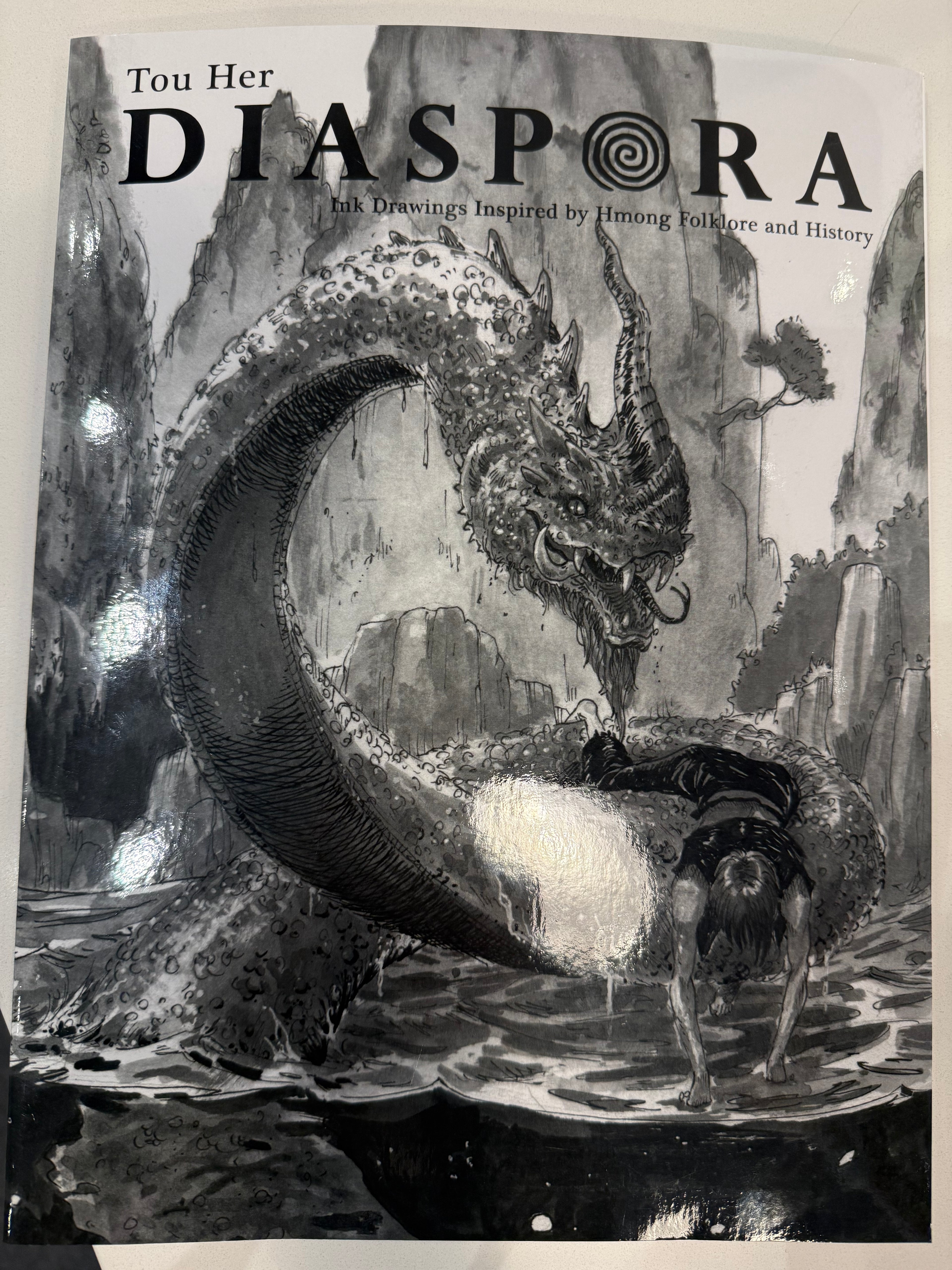 Diaspora: ink Drawings Inspired by Hmong Folklore and History